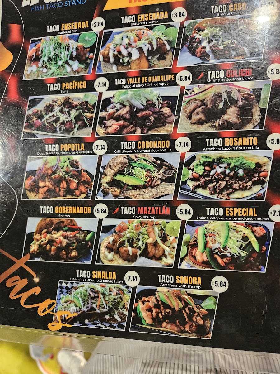 Tiajuana Food Court Menu - Image 5